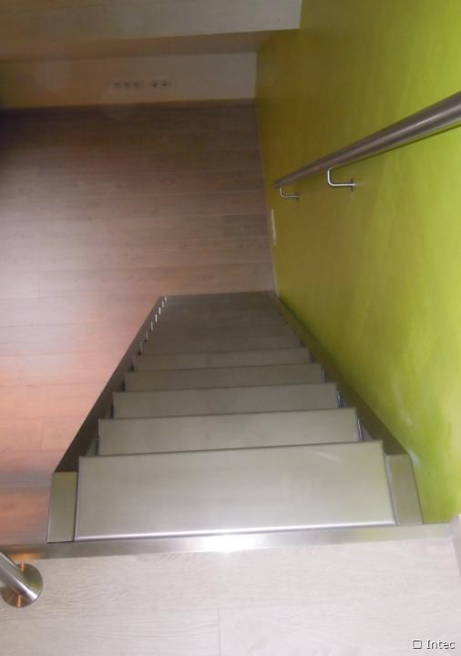 Interior staircase with Industrial Look