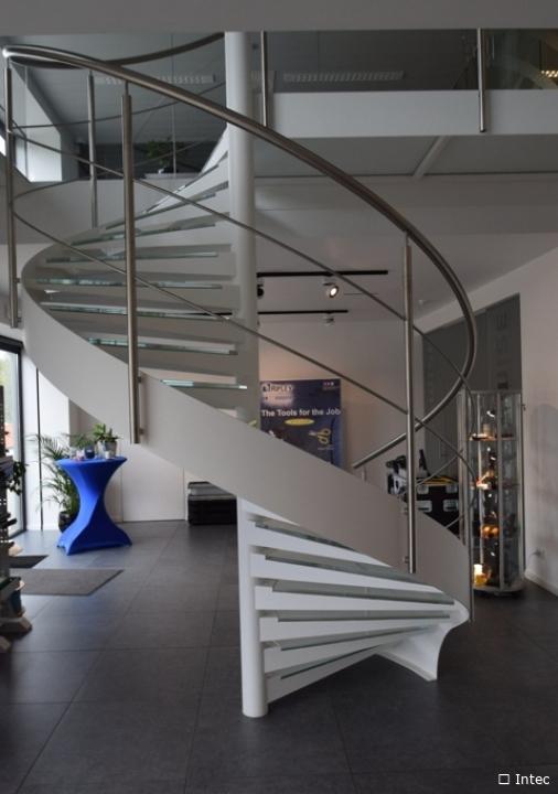 Spiral Staircases - Glass Steps