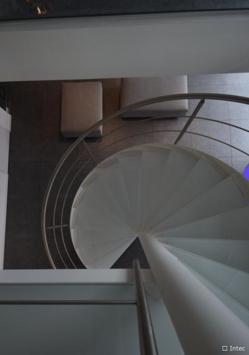 Spiral Staircases - Glass Steps