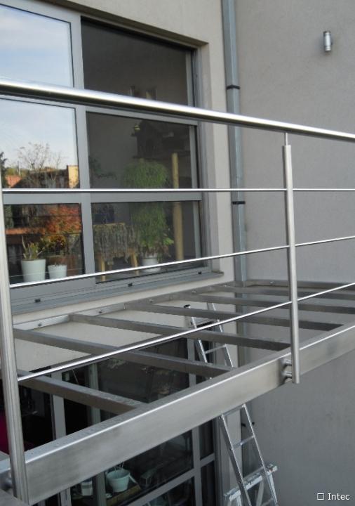 Stainless steel terraces