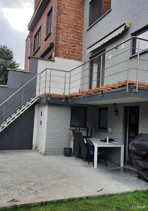 Escalier Look Industriel - Escalier exterieur avec Terrasse