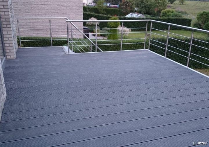 Stainless steel terraces