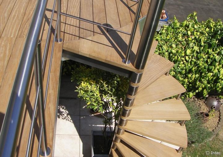 Spiral Staircases - Spiral Staircases - Wooden Steps