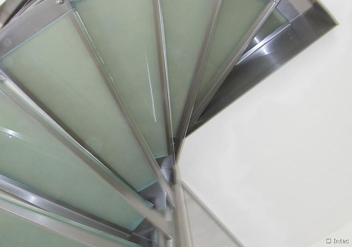 Spiral Staircases - Spiral Staircases - Glass Steps