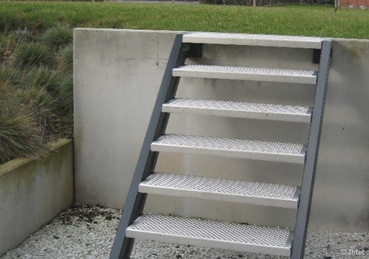 In the picture - Outdoor stairs
